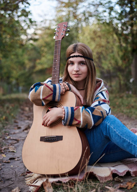 istock Hippie in the park 1242127538