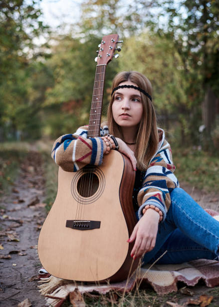 istock Hippie in the park 1242127657