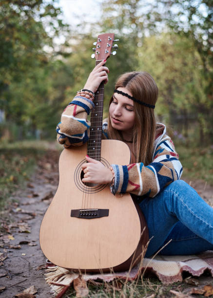 istock Hippie in the park 1242129235