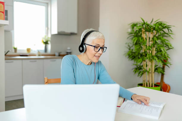 istock Busy Senior Woman 1242161115
