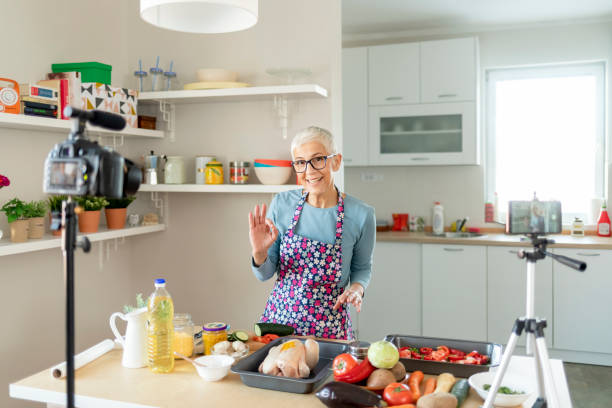 istock Tune into her online Cooking class 1242161760
