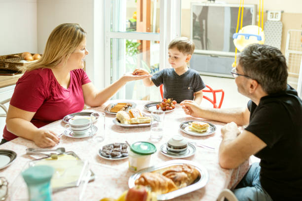 istock Family together having a breakfast 1242204213