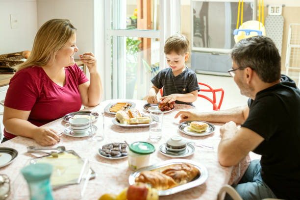 istock Family together having a breakfast 1242205278