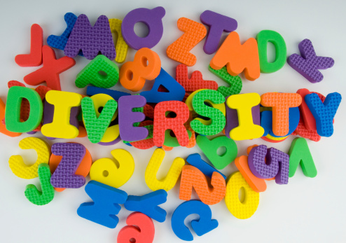 Letters showing diversity