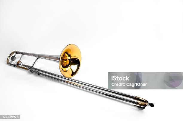 Trombone Stock Photo - Download Image Now - Trombone, Brass, Brass Band