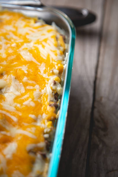 istock Easy Cheesy Ground Beef and Rice Casserole 1242426711