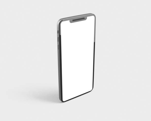 istock Smartphone Concept Mockup. Isolated on White Background. 1242474417