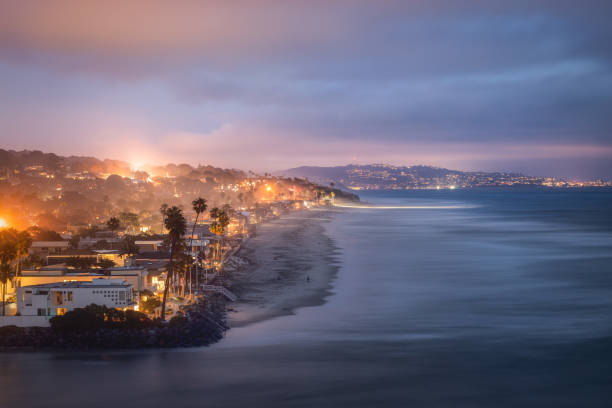 デル・マー・カリフォルニアでのアフターアワー - california san diego california beach coastline ストックフォトと画像