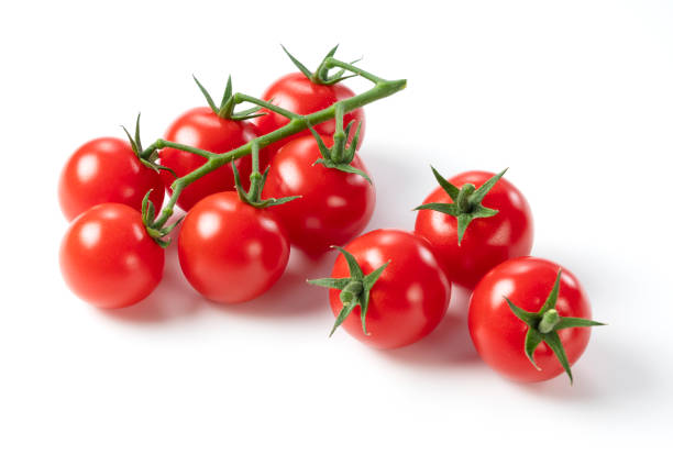 istock series of fresh petite tomatoes on a white background 1242595682
