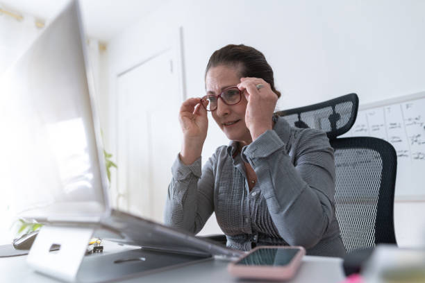 istock Woman working in a small office 1242607099