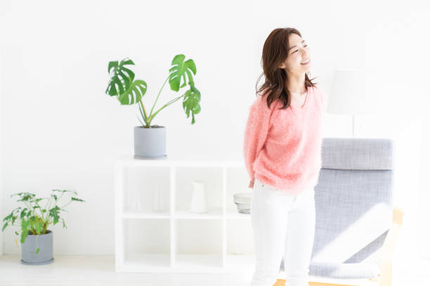 istock asian woman relaxing 1242634930
