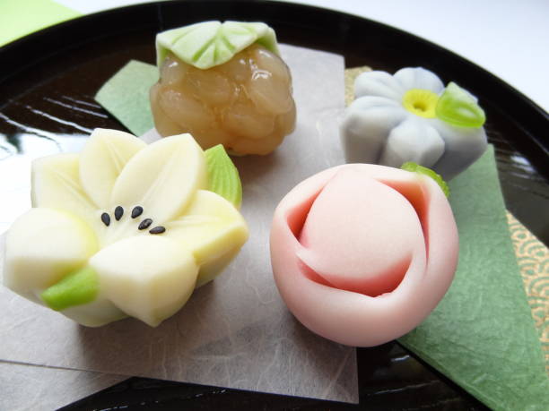 istock wagashi/Japanese cake 1242660638