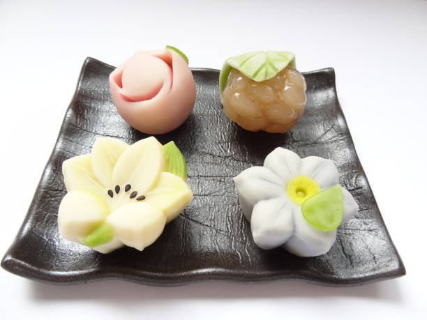 istock wagashi/Japanese cake 1242661171