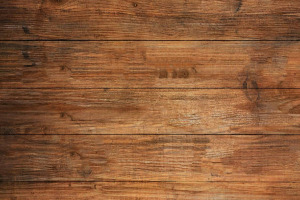 istock Brown wood texture, dark wooden abstract background. 1242871991
