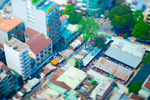 istock A miniature cityscape in Ho Chi Minh high angle tiltshift 1242944843