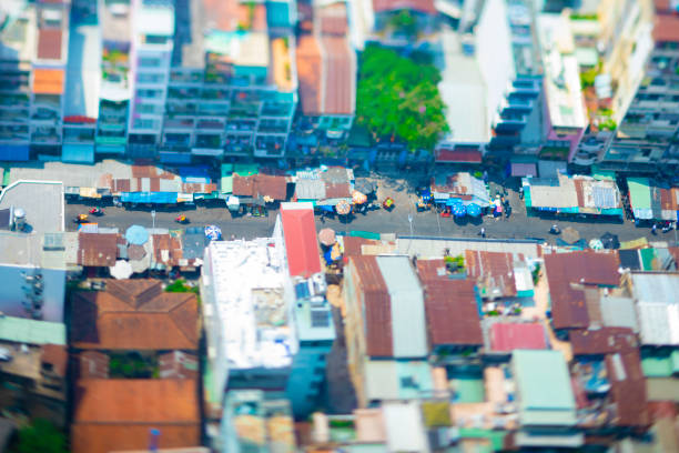 istock A miniature cityscape in Ho Chi Minh high angle tiltshift 1242944858