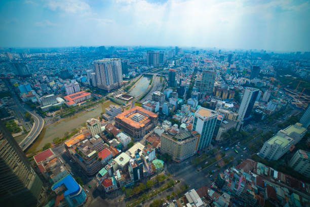 istock A panoramic cityscape in Ho Chi Minh high angle wide shot 1242944859