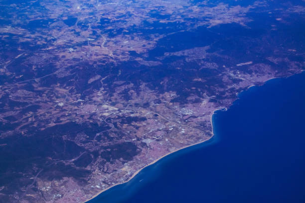 istock Tordera river and its delta between Blanes and Malgrat de Mar, Catalonia, Spain. 1242968142