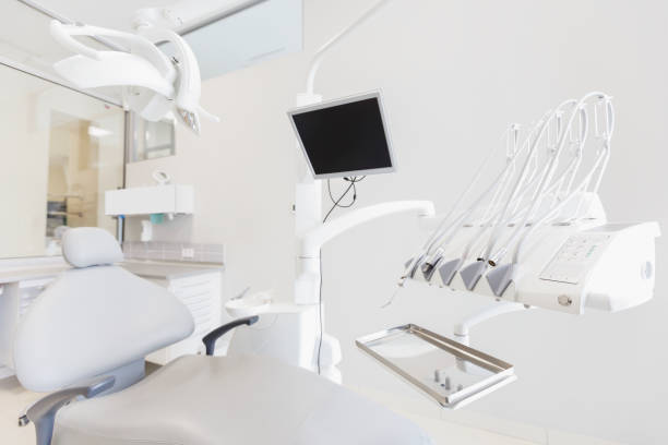 istock Dentistry, stomatology, medical equipment, white clean interior 1242994073