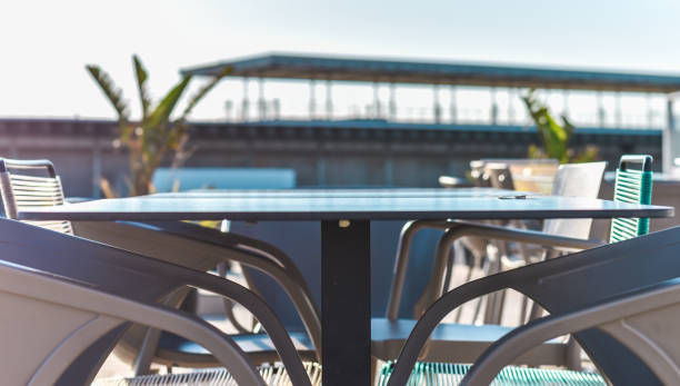 istock Outdoor tables 1243037989