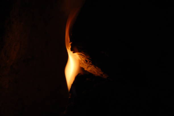 istock Close-up of a fire flare 1243074510