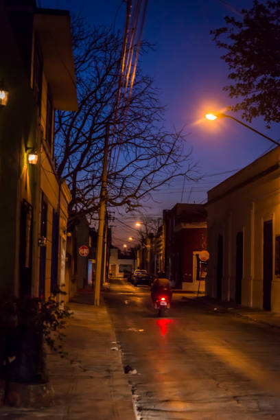 istock Street at night, Merida, Yucatan, Mexico 1243087034