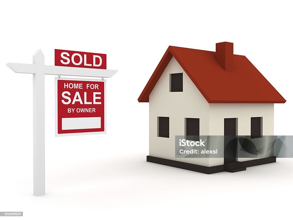 Casa per vendita - Foto stock royalty-free di Bene immobile