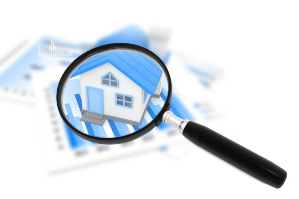 istock Magnifying glass with house 1243131601