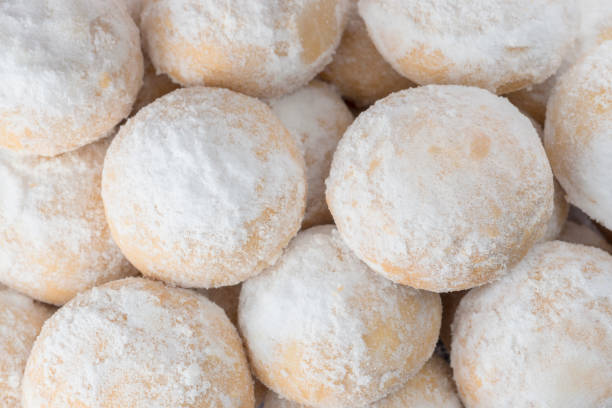 istock Group of Sweet Eid Cookies with Sugar 1243182795