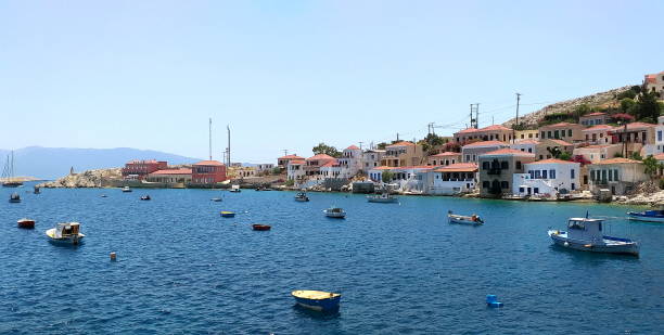 istock Greece Rhodes little port 1243187345