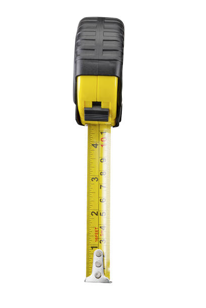 istock tape measure,isolated on white with clipping path. 1243226472