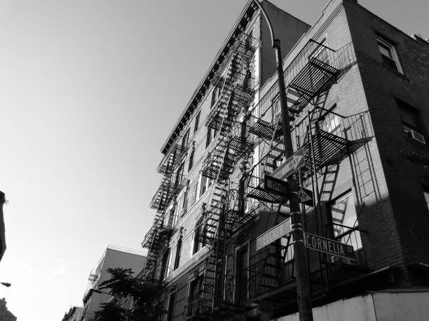 istock Safetty Ladders in Manhattan 1243247371