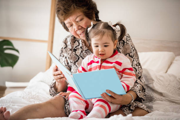 istock Grandma Reading a Story 1243247987