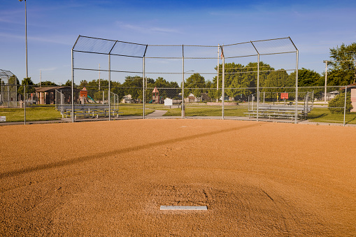 a baseball diamond where games should be played but now only has practices