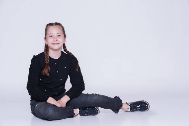 istock Mother and daughter in studio 1243312774