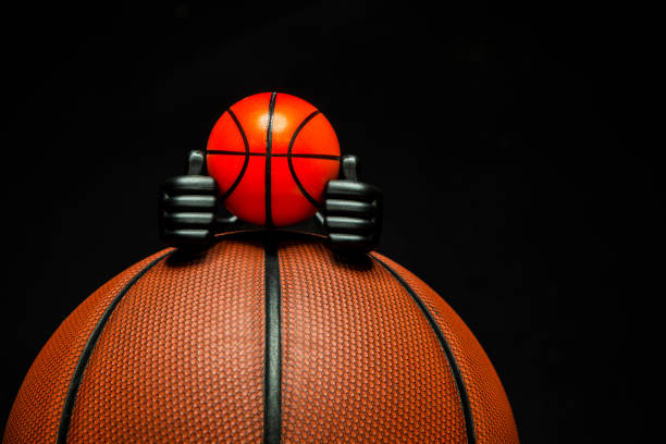 istock image of basketball dark background 1243360626