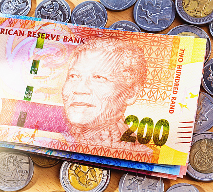 The great South African statesman Nelson Mandela appears on that country's currency.
