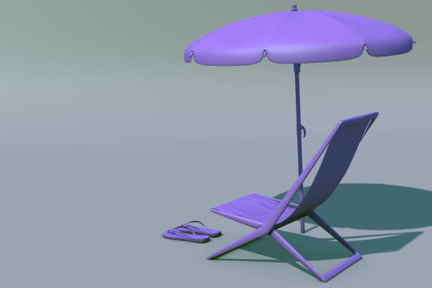 istock 3D rendering of summer concept. 1243384767
