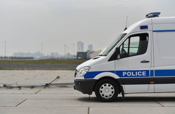 istock police truck on square 1243442533