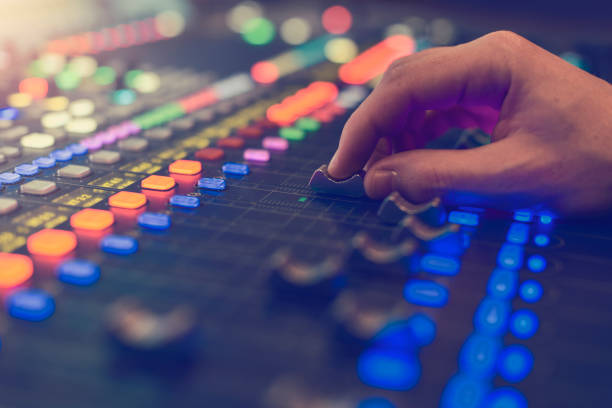 istock professional digital sound mixer 1243455456