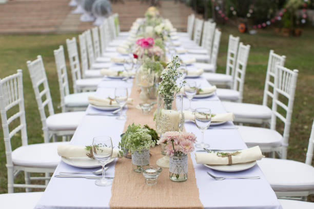 istock Outdoor catering decoration 1243477155