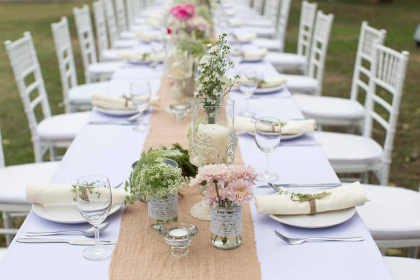 istock Outdoor catering decoration 1243477721