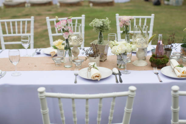 istock Outdoor catering decoration 1243477723