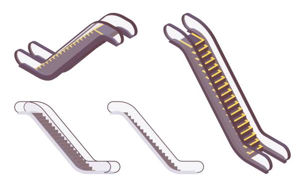 140+ Glass Escalator Stock Illustrations, Royalty-Free Vector
