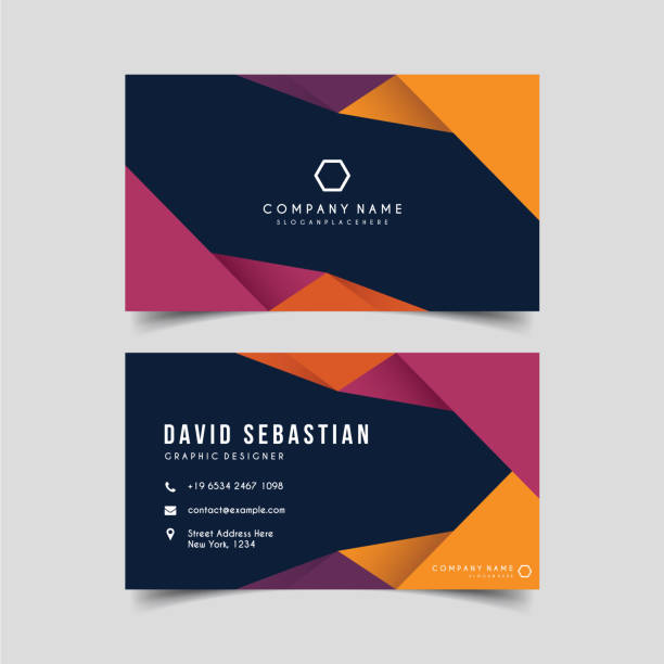 Modern creative business card template. Visiting card set with abstract pattern. For art template design, list, page, banner, idea, cover, booklet, print, flyer, book, blank, card, ad, sign, sheet. Modern creative business card template. Visiting card set with abstract pattern. For art template design, list, page, banner, idea, cover, booklet, print, flyer, book, blank, card, ad, sign, sheet. visit card stock illustrations