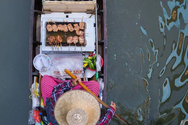 Photo of Floating market merchant