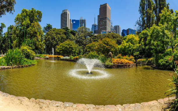 istock Immersed in the green of Melbourne. 1243562640