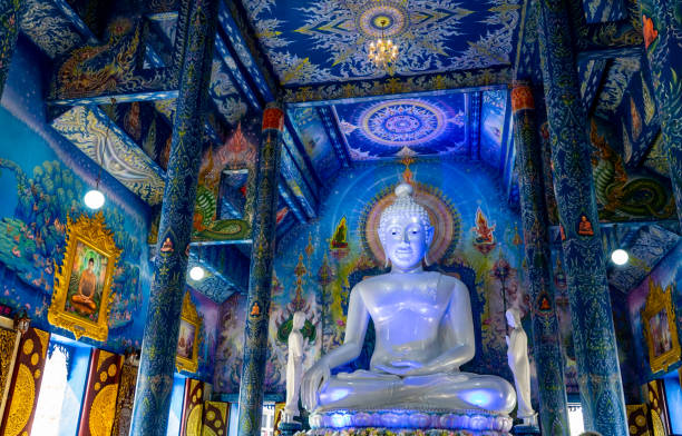 istock Blue Temple in Chaing Rai, Thailand 1243598929