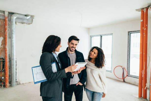 istock Couple buying new home 1243632402