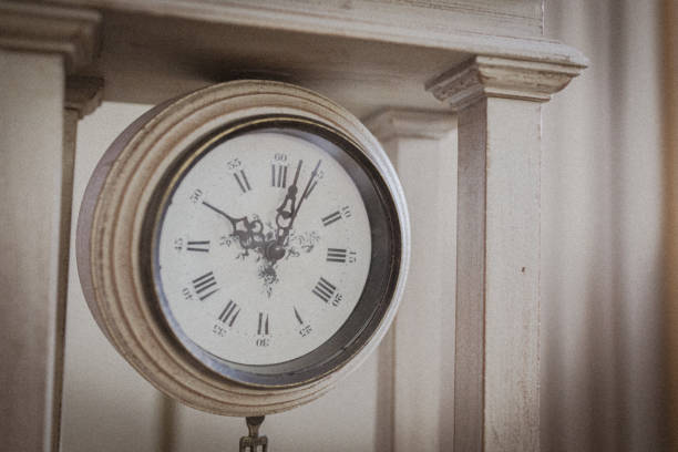 istock A piece of history - Vintage Pendulum Clock at home 1243640581